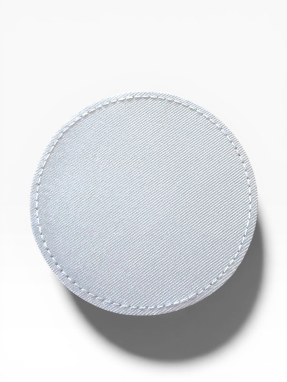 Prada Beauty Light Blue Round Zipper Cosmetic Pouch - New - Picture 2 of 4